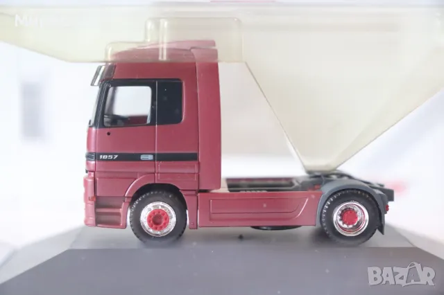 HERPA H0 1/87 MERCEDES BENZ ACTROS ВЛЕКАЧ МОДЕЛ КАМИОН, снимка 6 - Колекции - 50224232