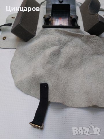 OPTREL/ОПТРЕЛ кожен сгъваем шлем DIN5-13 реален цвят, снимка 13 - Други машини и части - 37665298