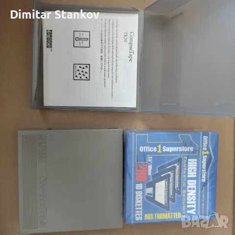 Магнитна лента Digital CompacTape TK50 и пакет дискети , снимка 2 - Друга електроника - 56364521