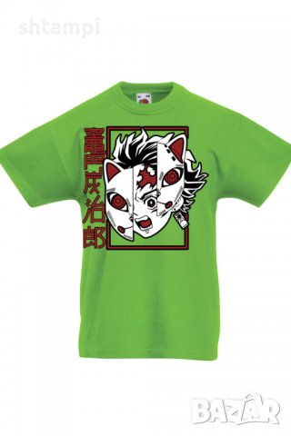 Детска тениска Demon Slayer Tanjiro Tonos,Анимация,игра,Празник,Повод, снимка 9 - Детски тениски и потници - 37946615