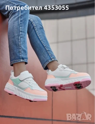 Детски маратонки с колелца, светещи обувки с колела, ролери, Heelys - НОВИ - Различна номерацив, снимка 13 - Детски маратонки - 48617546