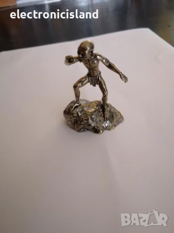 Фигура Голум Хобит Смеагол Ам-гъл Sméagol My precious, бронзова статуетка Скулптура, ръчна изработка, снимка 15 - Колекции - 54090408