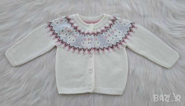 Бебешка жилетка 3-6 месеца, снимка 4 - Жилетки и елечета за бебе - 51812241