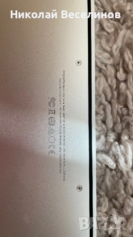 Apple MacBook Air M3 1.1GHz 8GB RAM 256GB SSD 12" Silver MLH72LL/A (2016) + Apple Magic Mouse 2, снимка 4 - Лаптопи за работа - 53000521