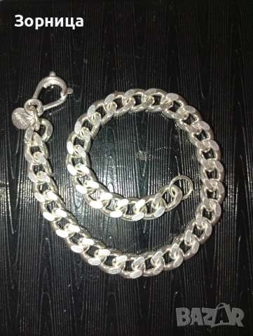 СРЕБЪРНА ГРИВНА , снимка 3 - Гривни - 53983238