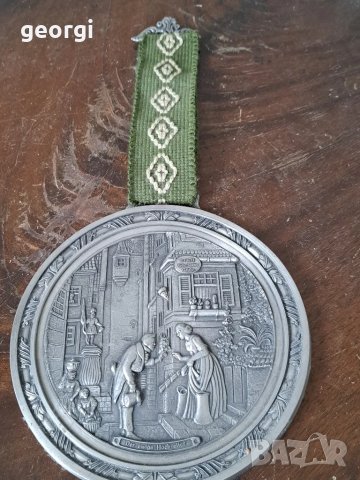 немска калаено пано за стена   19/1, снимка 2 - Декорация за дома - 49036814