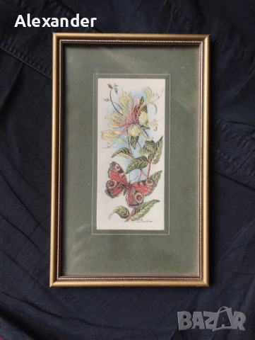 Картина .. тъкана коприна !