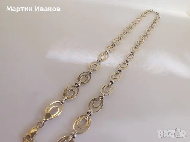 Златен синджир колие , снимка 5 - Колиета, медальони, синджири - 49632216