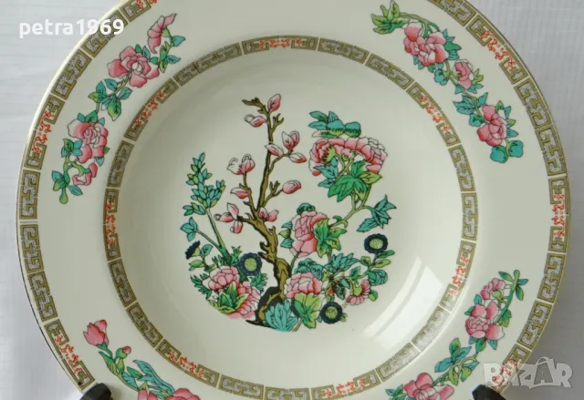 Порцеланови чинии с Indian Tree, различни проиводители, снимка 4 - Други ценни предмети - 49679645