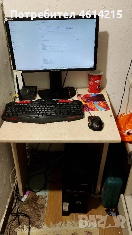 продавам работна станция Dell Precision T1700 с 22инч монитор LENOVO, снимка 2 - Работни компютри - 52258898