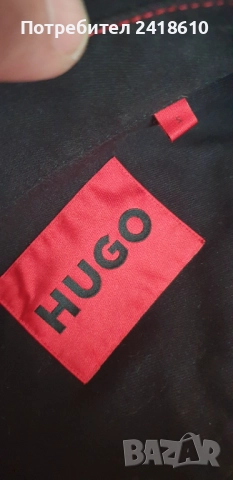 Hugo Boss HUGO Enalu Mens Jacket Size S / M  Пролет - Есен ОРИГИНАЛ! Мъжко Яке - Тип Риза!, снимка 14 - Якета - 52399566