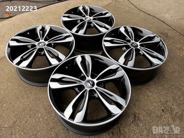 4 броя алуминиеви джанти за Hyundai ix35, Коna,Tucson,Elantra,IONIQ 17, снимка 6 - Гуми и джанти - 52825284