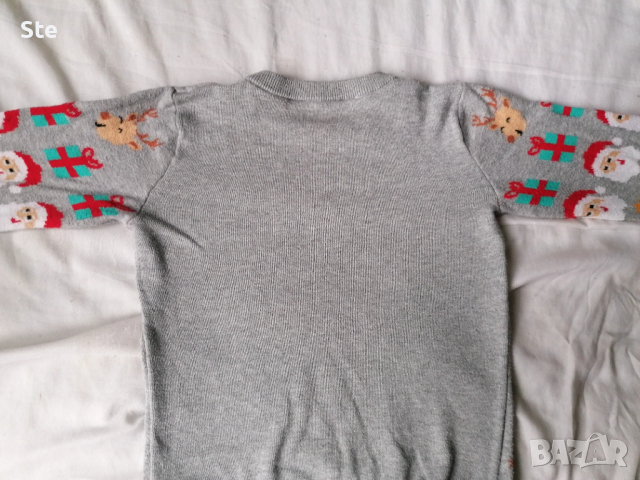Два коледни пуловери 100% памук, снимка 6 - Детски пуловери и жилетки - 53209096