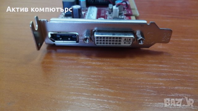 Видеокарта ATI Radeon HD 5450 512MB DDR3 PCI-E  DVI DP Low Profile, снимка 2 - Видеокарти - 40046995