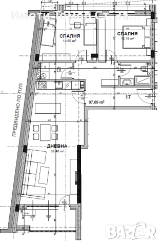 Тристаен апартамент в кв. Железник , БЕЗ КОМИСИОННА, снимка 5 - Апартаменти - 50994774