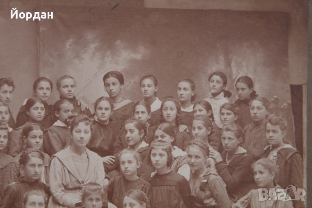 Снимка девойки 1920-та година, снимка 4 - Антикварни и старинни предмети - 44639198