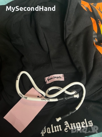 Palm Angels мъжки суитчър размер XL, снимка 3 - Спортни дрехи, екипи - 52441315
