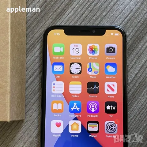 Apple iPhone X 64GB Black Айфон 10 черен Бг меню 100% батерия, снимка 7 - Apple iPhone - 49550059