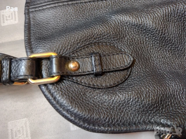 Кожена дамска голяма чанта в цвят черен Cristhelen B, снимка 7 - Чанти - 50665342