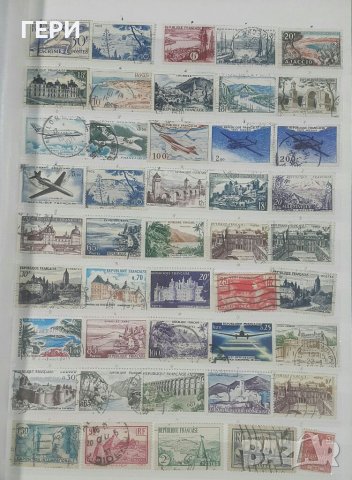 Албум с френски марки, снимка 4 - Филателия - 42911594