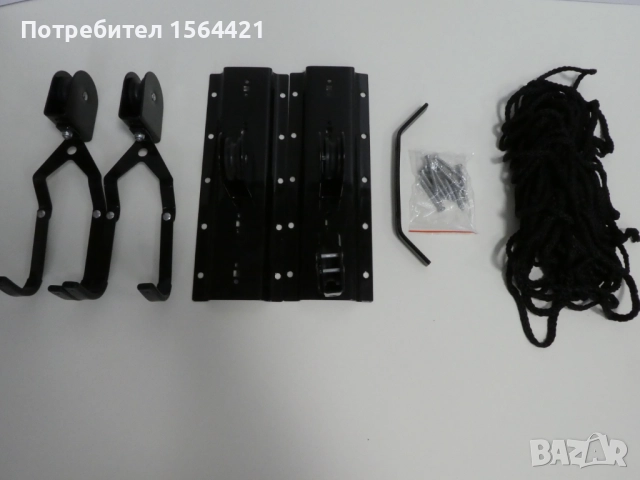 лифт, стойка за окачване на велосипед, монтаж на таван, Германия, снимка 2 - Части за велосипеди - 52652002