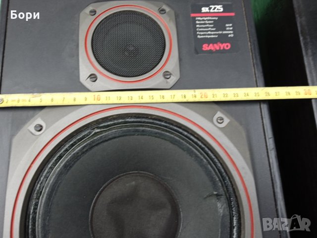 SANYO SX 225 трилентови тонколони, снимка 10 - Тонколони - 35621665