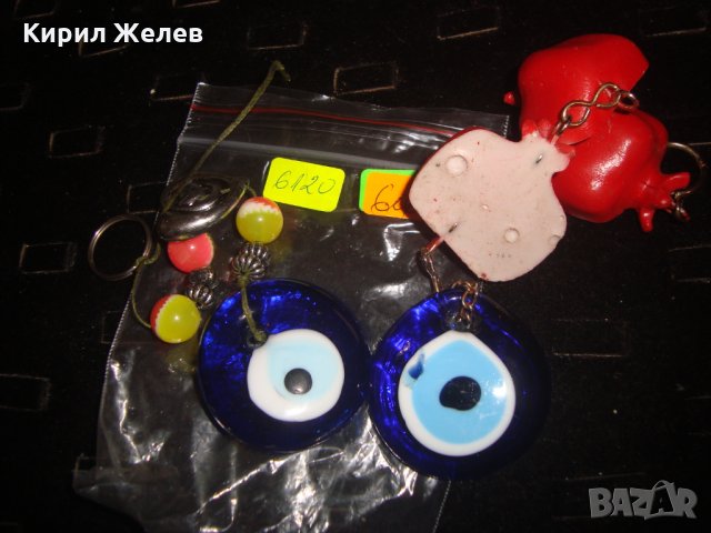 2 ВИСУЛКИ ПРОТИВ УРОКИ ОКОТО на ФАТИМА СИНЬО СТЪКЛО 6120, снимка 4 - Колекции - 31369066