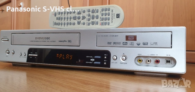 DAEWOO DF-4501P DVD-recorder VHS-recorder, снимка 4 - Плейъри, домашно кино, прожектори - 53934743