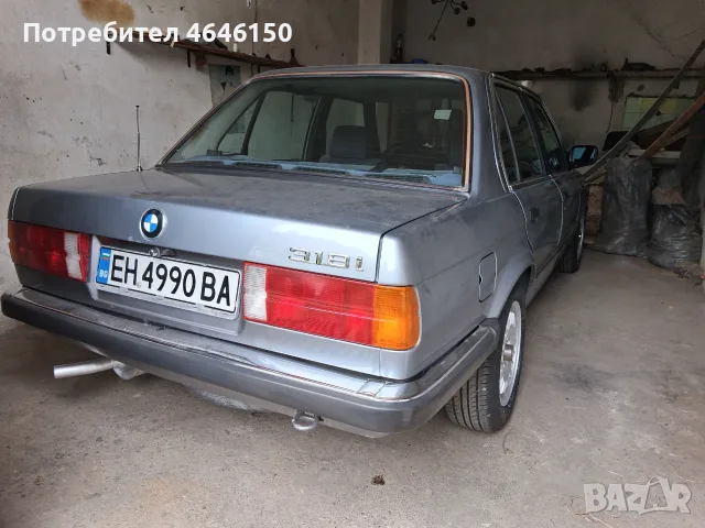 BMW E30 1.8 I, 1986 седан, снимка 4 - Автомобили и джипове - 55895630