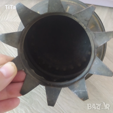 Стар меден съд, снимка 3 - Антикварни и старинни предмети - 51685341