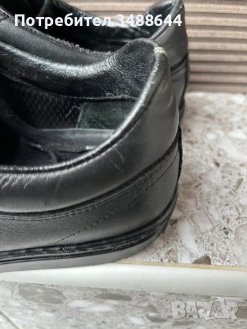 Мъжки кожени обувки John Galliano номер 42, снимка 6 - Маратонки - 44572749