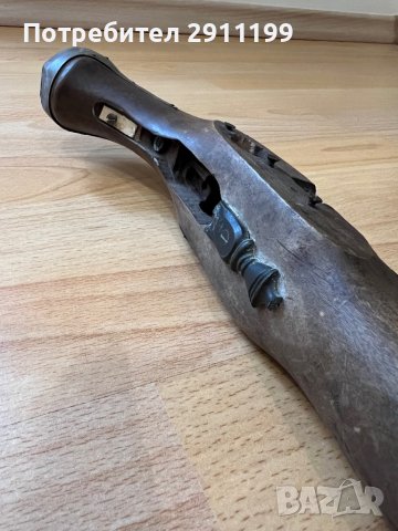 Стара реплика на кремъчен пистолет, снимка 7 - Антикварни и старинни предмети - 40650203