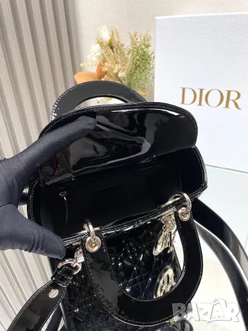 Christian Dior Lady Dior Mini – 20 см , снимка 9 - Чанти - 56467542