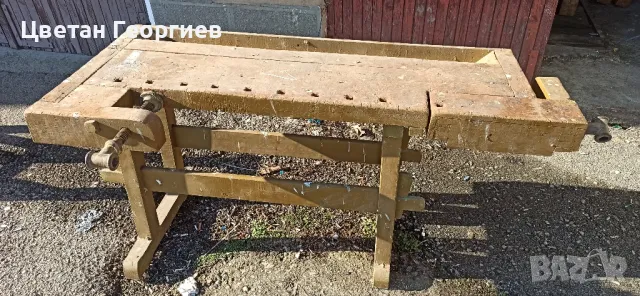 дърводелски тезгях, снимка 2 - Други машини и части - 48797015