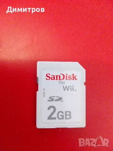 Wii Оригинална мемори карта wii 2 GB, снимка 1