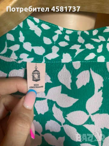 Красива плажна туника Becksöndergaard, снимка 6 - Туники - 51976900