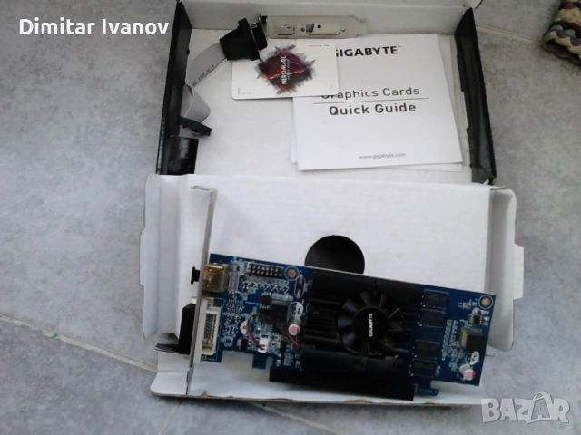 Видео карта: Gigabyte GeForce 210 DDR3 1024mb - с HDMI изход, снимка 3 - Видеокарти - 53078531