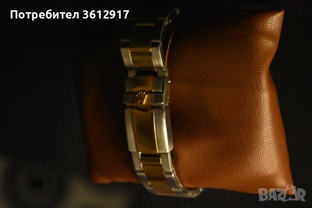 Rolex Oyster Perpetual Date GMT-Master II - Златно-Сребърен с Лилаво, снимка 5 - Мъжки - 42369081