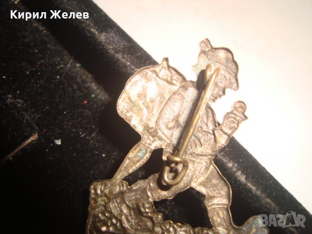 ПОСРЕБРЕНА АЛПИЙСКА ТУРИСТИЧЕКА АЛПИНИСТКА ЗНАЧКА ШВЕЙЦАРСКА РЯДКА 18382, снимка 8 - Колекции - 30967407