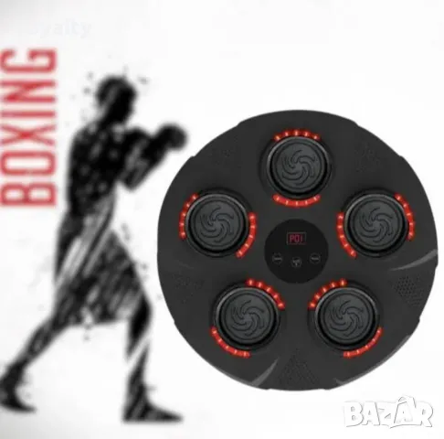 Бокс машина музикална със светлина ,5 мишени, ръкавици, снимка 2 - Други стоки за дома - 49745008