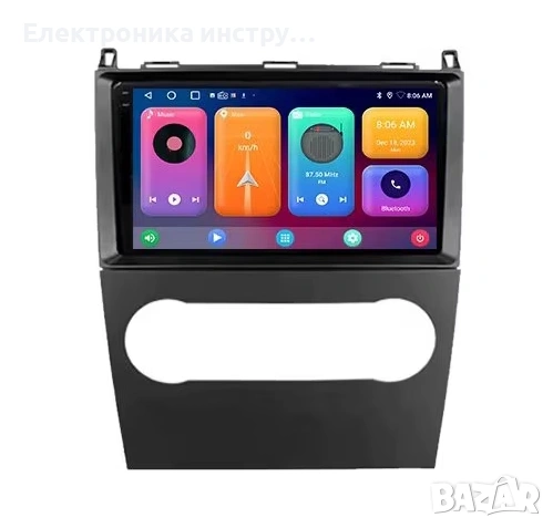 Android мултимедия GPS навигация CarPlay Android Auto + Камера – за Mercedes A/B W169 W245 (2009–201, снимка 4 - Аксесоари и консумативи - 54038369