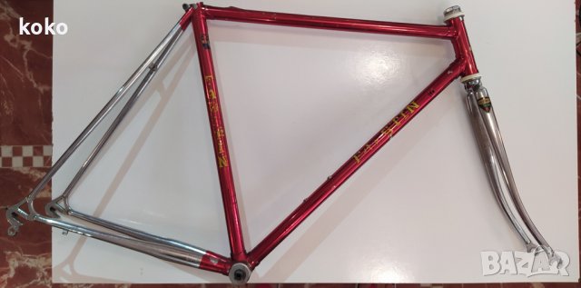 Ретро рамка за шосеен велосипед марка Faustin, снимка 1