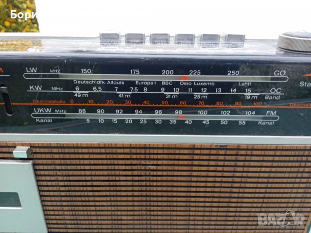 TELEFUNKEN  Bajazzo  record 101  Радио касетофон 1973г, снимка 4 - Радиокасетофони, транзистори - 36635082