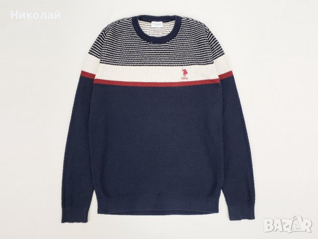 USPA US Polo Assn Оригинален Пуловер Блуза (S), снимка 2 - Пуловери - 38220373