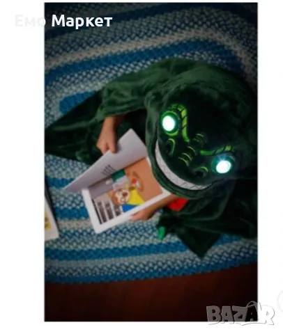 Одеяло със светещи LED очи, снимка 7 - Олекотени завивки и одеяла - 49094065