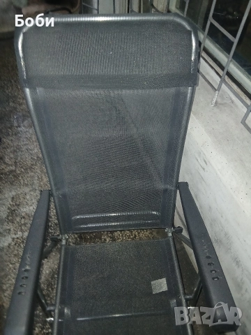 Алуминиев сгъваем стал,шезлонг, снимка 4 - Други стоки за дома - 52670702