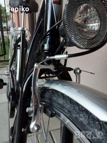 Продавам колела внос от Германия градски алуминиев велосипед LUNNETE 28 цола, снимка 13 - Велосипеди - 29527644