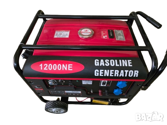 2025 12000NE Генератори за ток агрегат за ток моноф с дисплей с ел. старт 18 Hp, снимка 8 - Генератори - 52708290