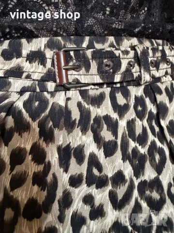 Пола Weekend Max Mara, леопардов принт, размер M, малко L, снимка 4 - Поли - 56551577