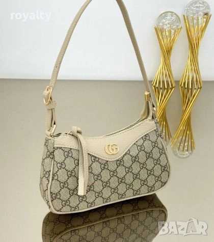 Gucci Дамска Стилна Кожена Чанта 